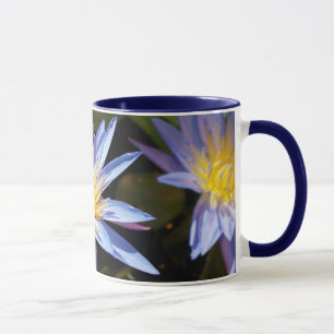 Tropisk vattenlilja Floral Botanisk Design Mugg