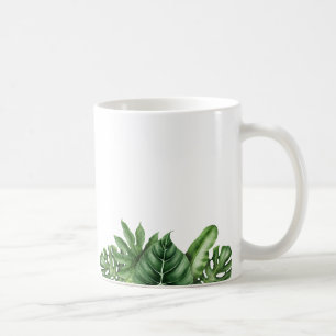 Tropisk vibes - Monstera Löv mugg