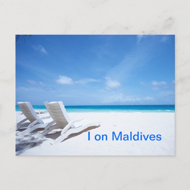 tropisk vykort (Framsida)