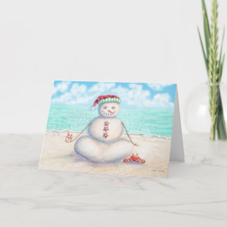 Tropisk Yogajulkort Helgkort