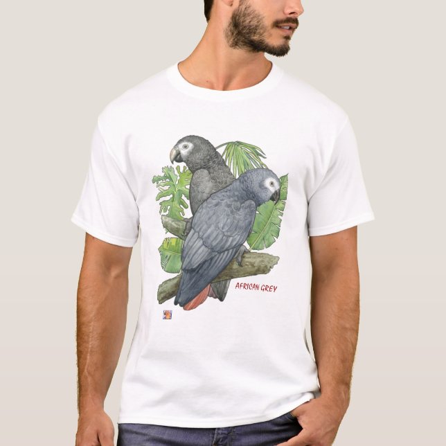Tropiska afrikanska Greys Tröja (Framsida)