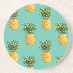 Tropiska ananas på kricka underlägg
