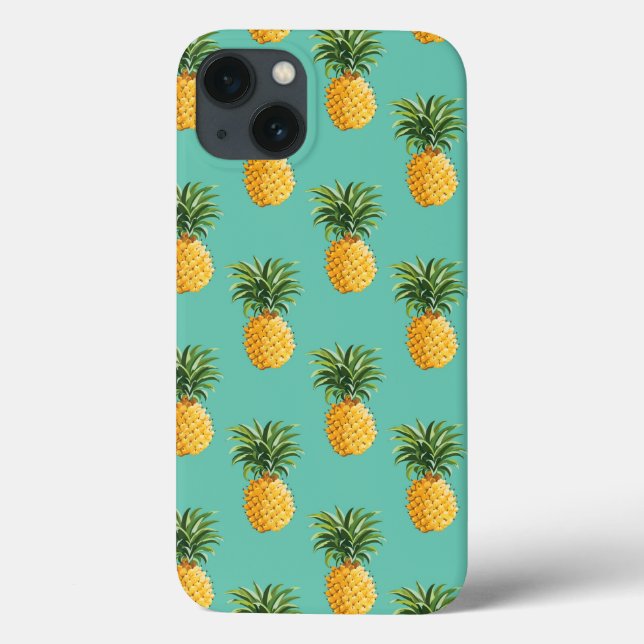Tropiska ananas på skaldjur (Baksida)