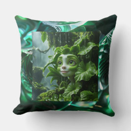 Tropiska anläggningen Dekorativ kudde