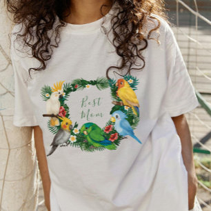 Tropiska baby söta exotiska, färgade paprikötter t shirt