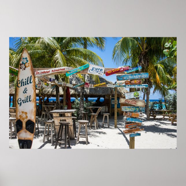 Tropiska bågsortering poster (Framsidan)