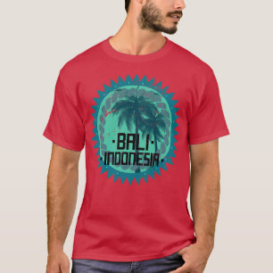 Tropiska Bali Indonesien T Shirt