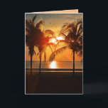 TROPISKA BEACH CHRISTMAS CARDS KORT<br><div class="desc">TROPICAL BEACH CHRISTMAS CARD</div>