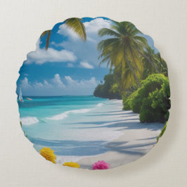 Tropiska Beach Dekorativ kudde