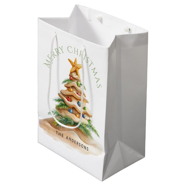 Tropiska Beach Julgran (Framsidan Vinklad)