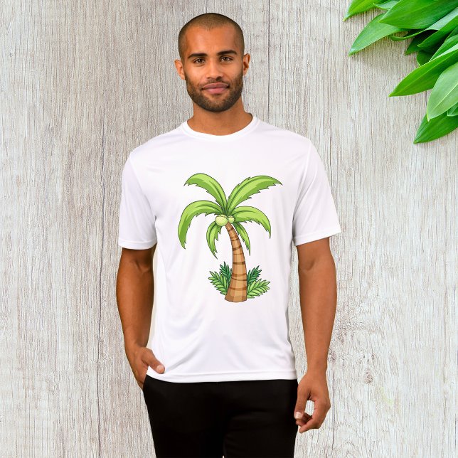 Tropiska Beach och ön Vibes Handflatan T Shirt (Skapare uppladdad)