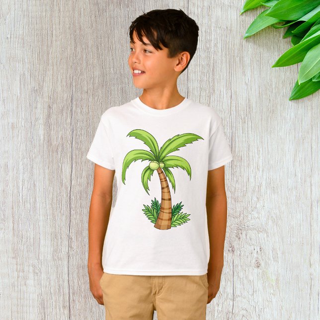 Tropiska Beach och ön Vibes Handflatan T Shirt (Skapare uppladdad)