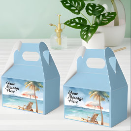 Tropiska Beach Party Presentaskar