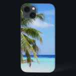 Tropiska Beach Turcos Vatten Blå himmel<br><div class="desc">Fin Tropical Beach med Turquise Vatten. Den vita sandstranden blå himmel i Paradise.</div>