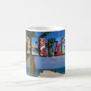 Tropiska Belize reser foto Kaffemugg