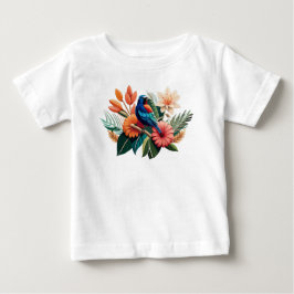 Tropiska blister: en kraftig fusion av Flora T Shirt