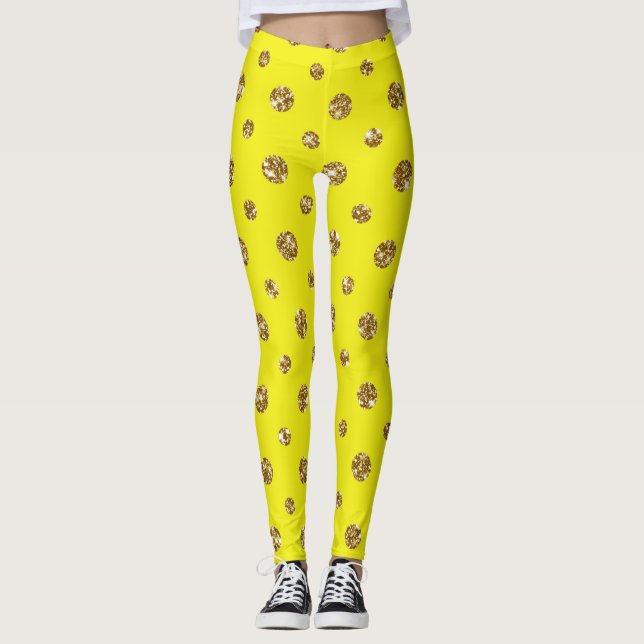 Tropiska Blommigtar Xpression Leggings (Framsida)