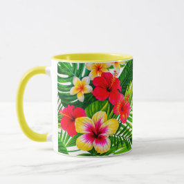 Tropiska Blommigten Gift Mugg