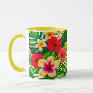 Tropiska Blommigten Gift Mugg