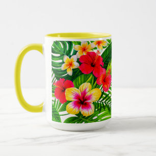 Tropiska Blommigten Gift Mugg