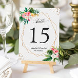 Tropiska Blommigten Löv Luau Bröllop Bordsnummer<br><div class="desc">Tropical Blommigt Luau Bröllop Bordsnummer Card. (1) Anpassa mallen en efter en (t.ex. från nummer 1 till xx) och lägg till varje nummerkort separat i kundvagnen. (2) Om du vill göra ytterligare anpassningar klickar du på länken "anpassa ytterligare" och användor verktyg som är utformat för att ändra mallen. (3) Kontakta...</div>
