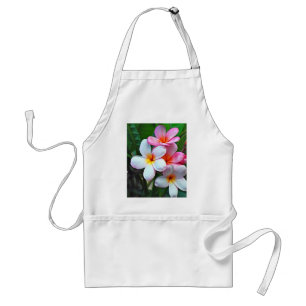 Tropiska blommor förkläde