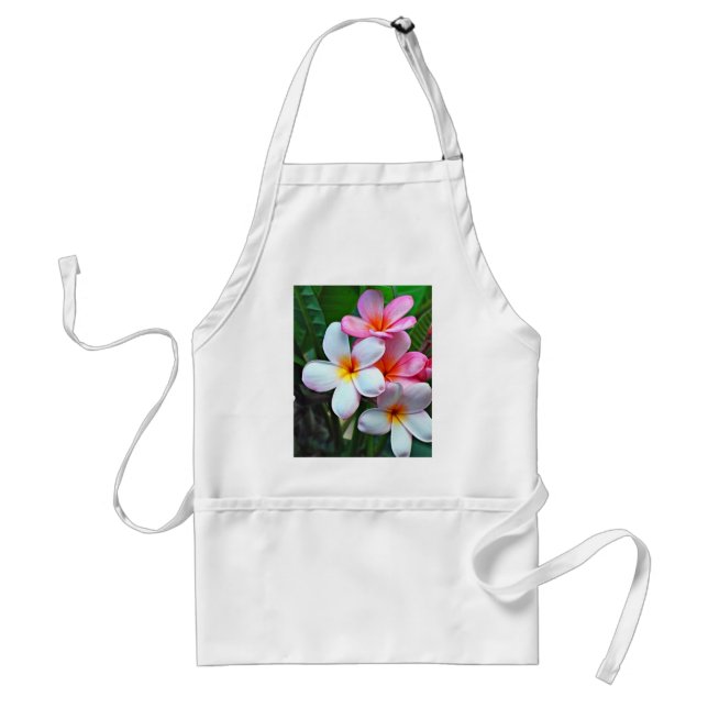 Tropiska blommor förkläde (Framsidan)