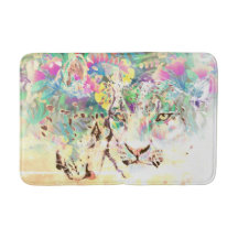 Tropiska blommor från snö, hawaiiska djur