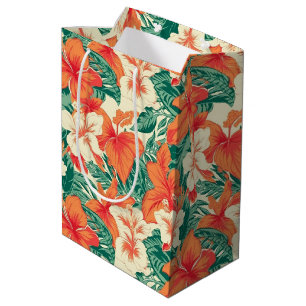 Tropiska blommor mönster Hawaiian vibe