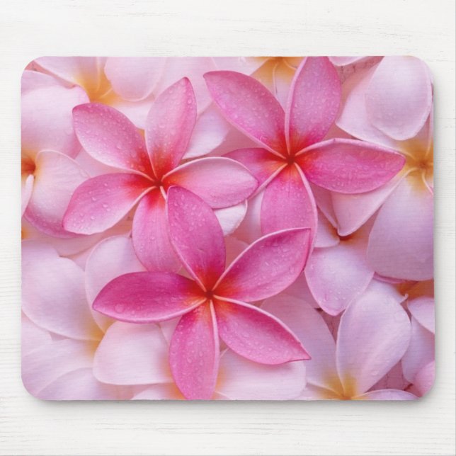 Tropiska blommor Mouse Pad Musmatta (Framsidan)