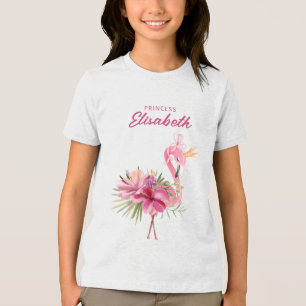 Tropiska blommor och Ferns T Shirt