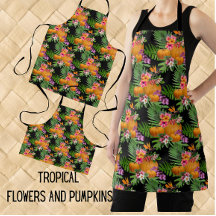 Tropiska blommor Pumpa Tacksgiving