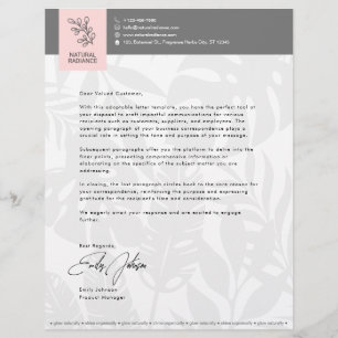Tropiska botaniker Rosa Mode Beauty Business Brevhuvud