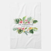 Tropiska botaniska blommigtar sommarsemester