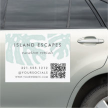 Tropiska botaniska Monstera Löv QR-kodens verksamh