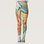 Tropiska botaniska paradiset II Leggings<br><div class="desc">Tropiska botaniska paradiset II</div>