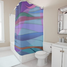 Tropiska Breezes nr 3 Shower Curtain