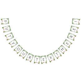 Tropiska buntbanderoller med Grönt Handflatan och Vimplar