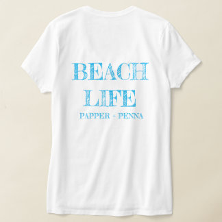 Tropiska Butiker V-ringad T-shirt