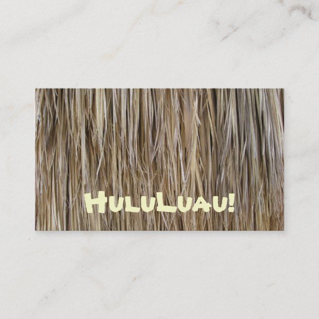 Tropiska Catering_Authentic hawaianska danskurser Visitkort (Framsida)