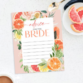 Tropiska citrusråd till Bride