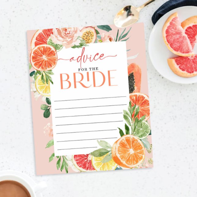 Tropiska citrusråd till Bride (Skapare uppladdad)