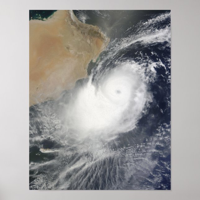 Tropiska cyklonpåsen i Arabiska havet Poster (Framsidan)