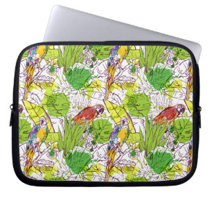 Tropiska delar laptop sleeve