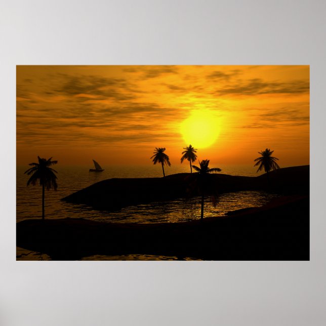 Tropiska Dreams Poster (Framsidan)