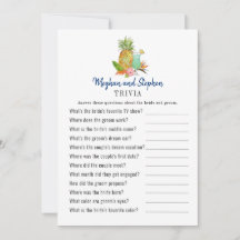 Tropiska drycker Parppels Trivia-spel