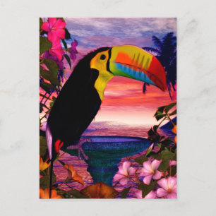 Tropiska fåglar 2 "Toucans" Vykort