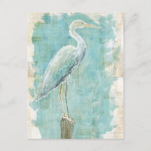 Tropiska fåglar   Fortfarande Egret Vykort
