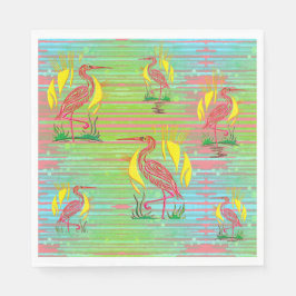 Tropiska fåglar Pappersservett
