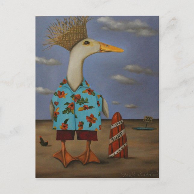 Tropiska fåglar? vykort (Framsida)